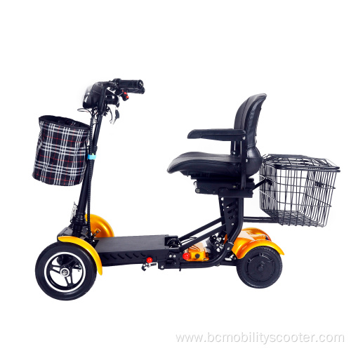 Four Wheel Lightweight Electric Mobility Scooter Disabled